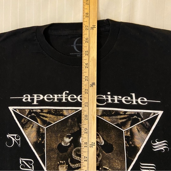 A Perfect Circle concert squid head emblem t-shirt sz M TOOL 🔮😵‍💫🪬 - Picture 5 of 9